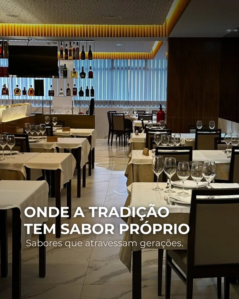 Sala do Restaurante Pedra Bela em Santa Maria da Feira